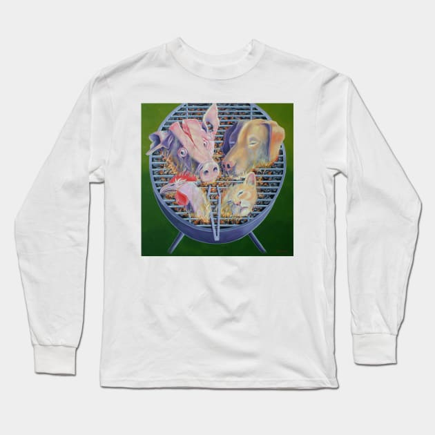 Why Love One and Kill the Other Long Sleeve T-Shirt by JoFrederiks